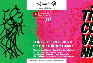 “TÎLCOVENII” un concert-spectacol original, la Filarmonica Paul Constantinescu