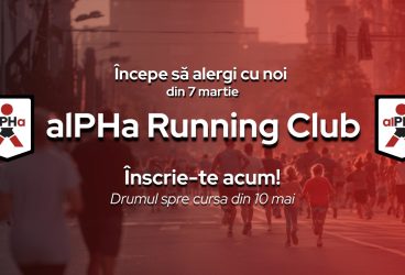 alPHa Running Club lansează mișcarea comunitară de alergare pe 7 martie