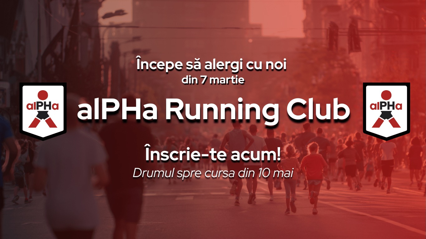 alPHa Running Club lansează mișcarea comunitară de alergare pe 7 martie alPHa Running Club lansează mișcarea comunitară de alergare pe 7 martie
