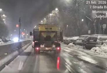 Cum se desfăşoară deszăpezirea în Ploieşti