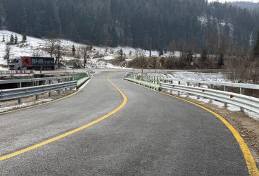 Pod provizoriu pe DN1A, între Săcele și Cheia