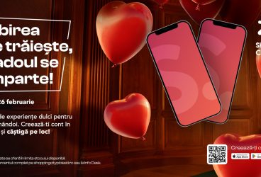 Shopping City Ploiești oferă premii dulci prin aplicația SPOT, în luna iubiri