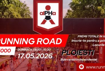 „Alpha Running Road”, 17 mai, pe bulevardul Independenţei din Ploieşti