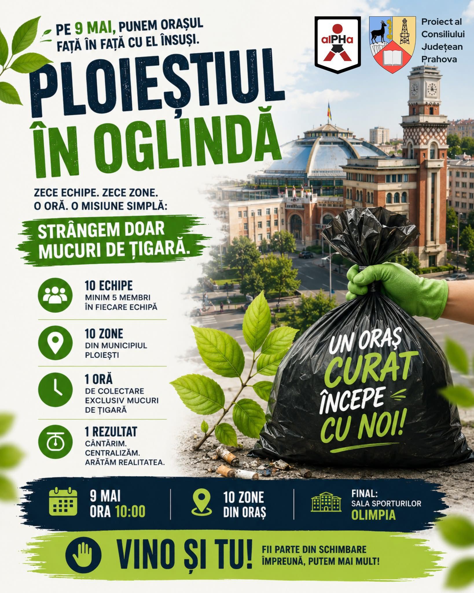 Jucătoarele Alpha Prahova vă invită la o acțiune de conștientizare și ecologizare