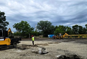 Un nou spaţiu pentru sport şi mişcare prinde contur la Liceul Tehnologic „Lazăr Edeleanu” Ploieşti