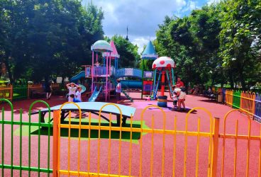 Locul de joacă de la Aurora Vest, redeschis – cum arată după modernizare