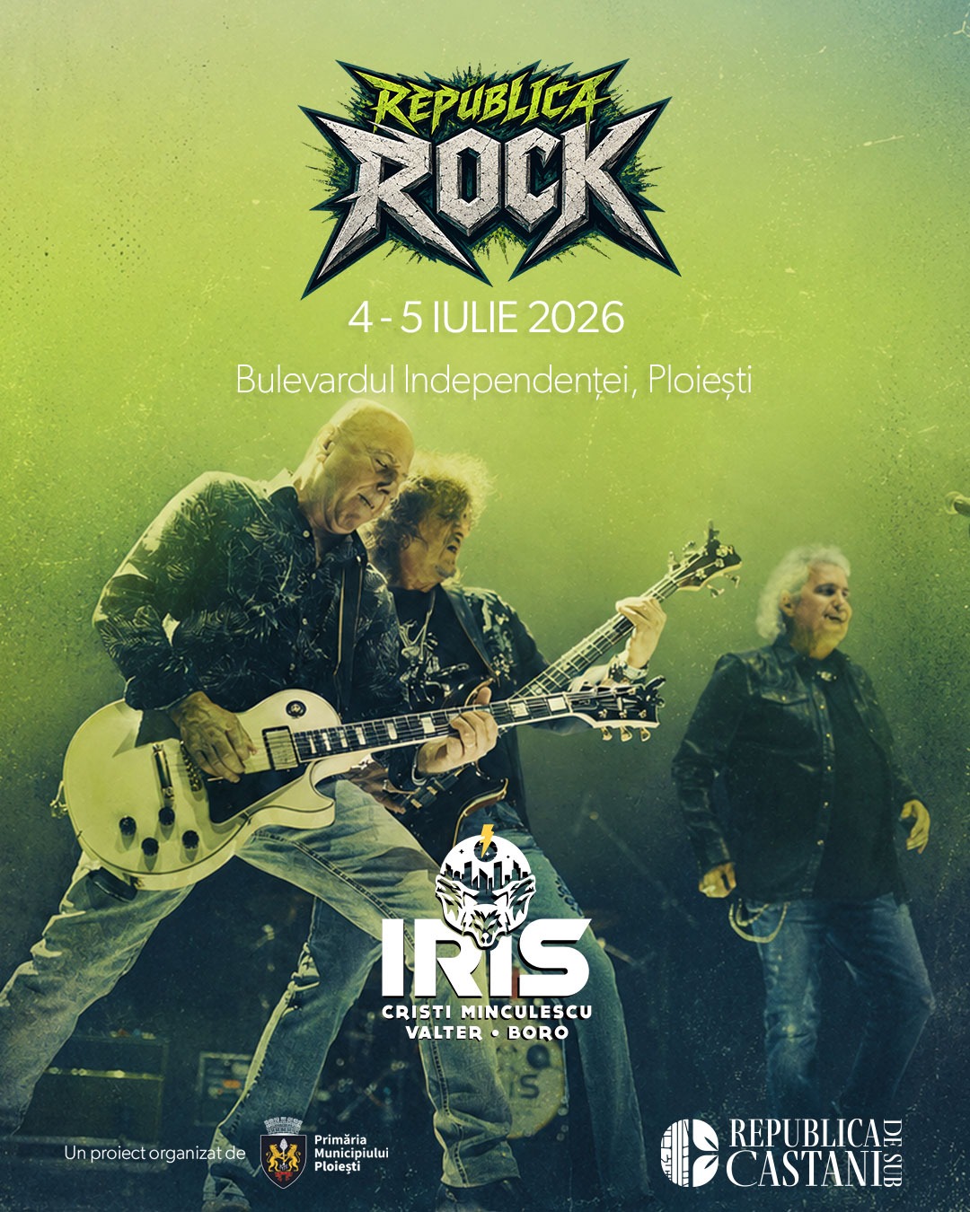 Programul concertelor Republica Rock, 4-5 iulie, Ploieşti